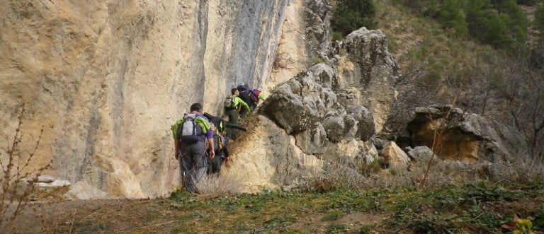 Collado de las Margaritas (02/01/2016).