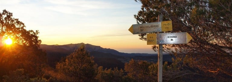 Montagut, 1079 m. Concurso de las 12 Cumbres.