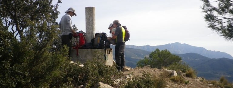 Els Plans y Montagut, 1080m.