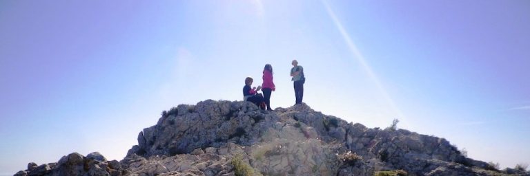 El Picatxo, por el Corral del Sastre. XX Anem a la Serra (26/03/2017).
