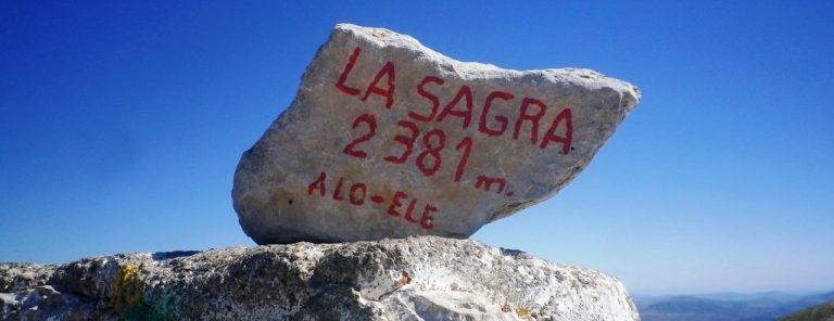 La Sagra, 2383 m.