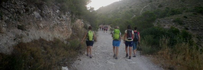 Marcha nocturna a la Vella (08/07/2017).