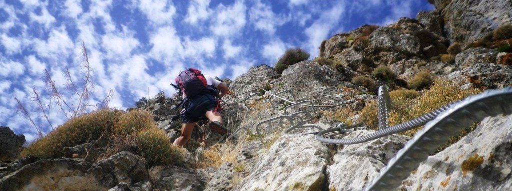 Vía Ferrata de la Rendija (02/08/2017).