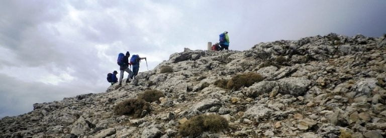 La Sarga, 1772 m. y El Padrón 1741 m. (25/11/2017).