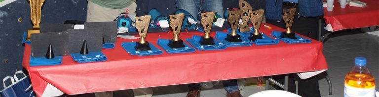Entrega de trofeos y cena de Navidad 2017.