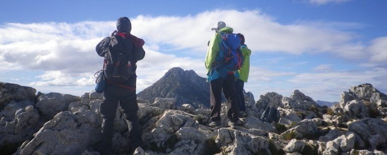 El Ponoig II, 1182 m. Concurso de las 12 cumbres.