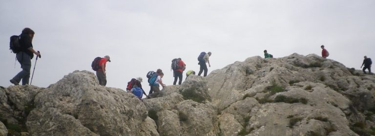 Benicadell, 1104m. Concurso de las 12 cumbres (21/04/2018).