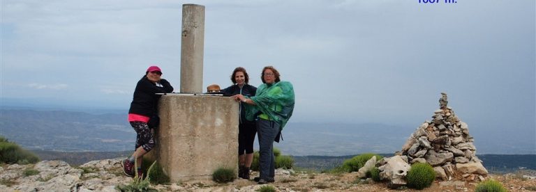 Portín de Alfafara, 1087 m. (09/06/2018).