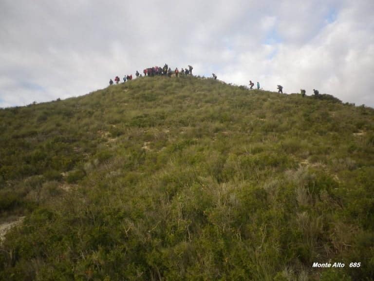 Monte Alto, 685 m. (25/11/18).