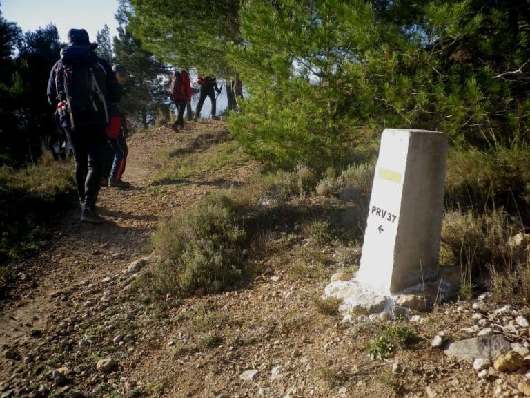 Concurso de las 12 Cumbres. Peñes Monteses, 1353m (por  l’Alberri).