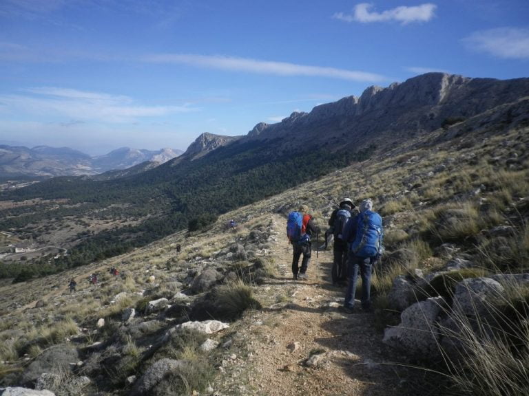 El Alto de la Burrica, 2045 m.