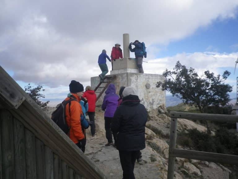 El Carche, 1371 m. Concurso de las 12 Cumbres.