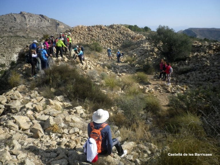 Castellá de les Barricaes. XXII Anem a la Serra (24/03/2019).
