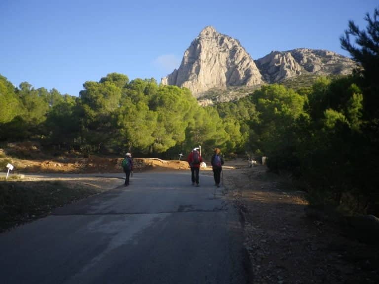 El Puig Campana, 1420 m.