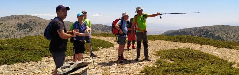 Calar Boleta, 2202 m. y Calar Tejoletos 2224 m.