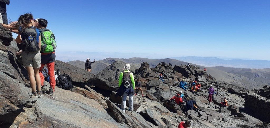 Mulhacen, 3482 m.