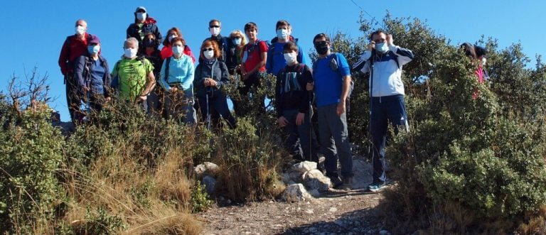 Alt de Guixop, 1249m. Concurso de las 12 cumbres.