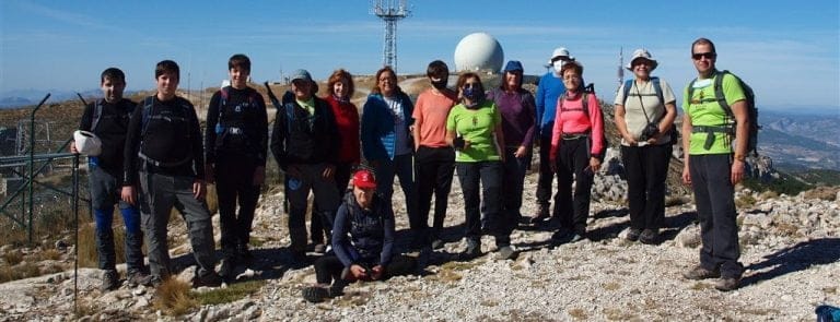 Cumbre de Aitana, 1557 m. (17/10/2020).