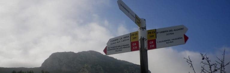 La Mina, 1053m. Concurso de las 12 cumbres (19/11/2020).