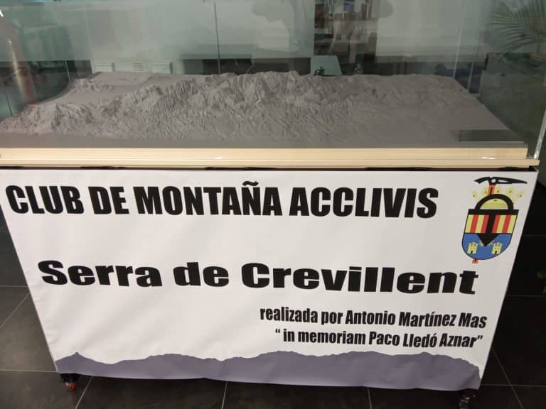 5 de Junio. PRESENTACIÓN MAQUETA 3D, SIERRA DE CREVILLENT.