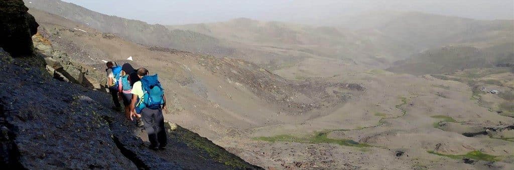 Travesía Tajos de la Virgen, Sierra Nevada (24/07/21).