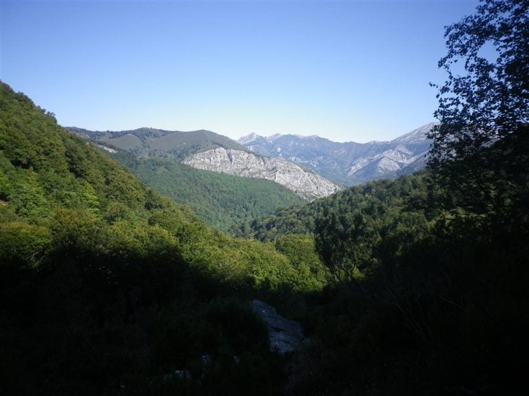 Tabayón de Mongayu/Cascada de Mongallu (Asturias).