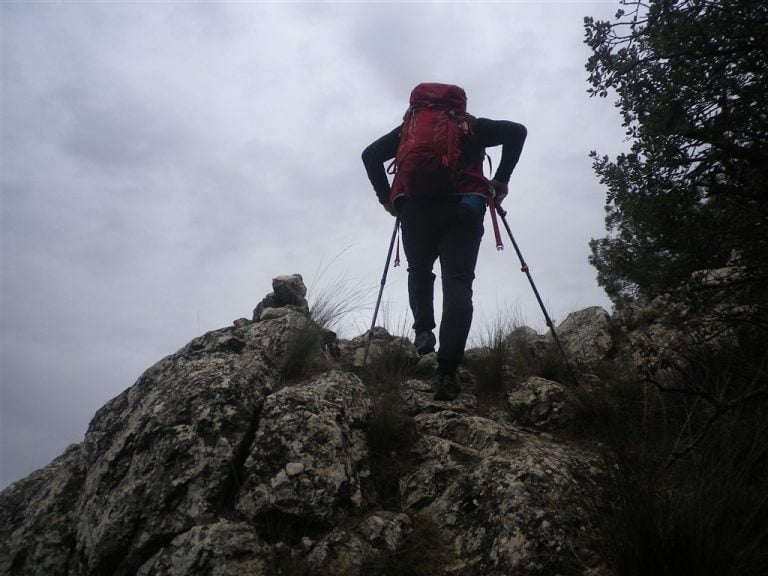 La Pila 1264 m. y Los Cenajos 1229 m. Fortuna (Murcia).