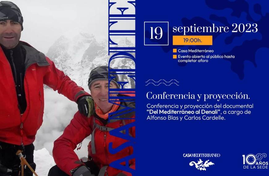 Conferencia y proyección del documental «Del Mediterráneo al Denali»