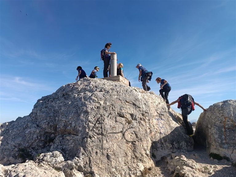 Benicadell, 1104m.