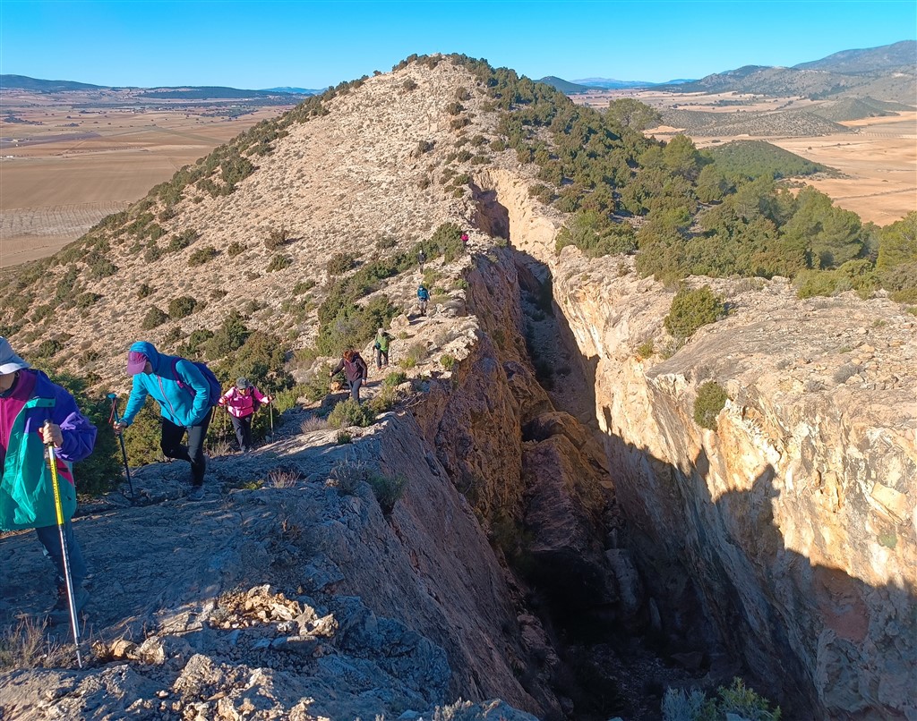 Travesía por la Sierra de Mojantes, 1615 m.