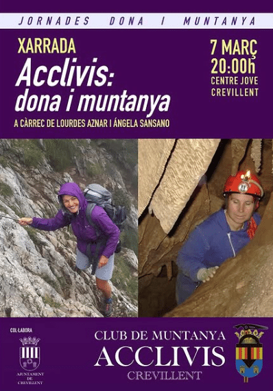 Acclivis: dona i muntanya.